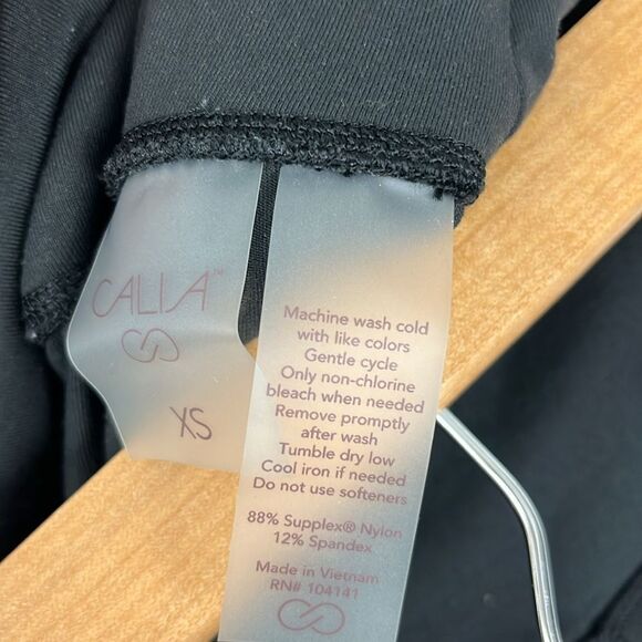 Calia women’s essential black high rise flare legging yoga performance size XS - Picture 3 of 4